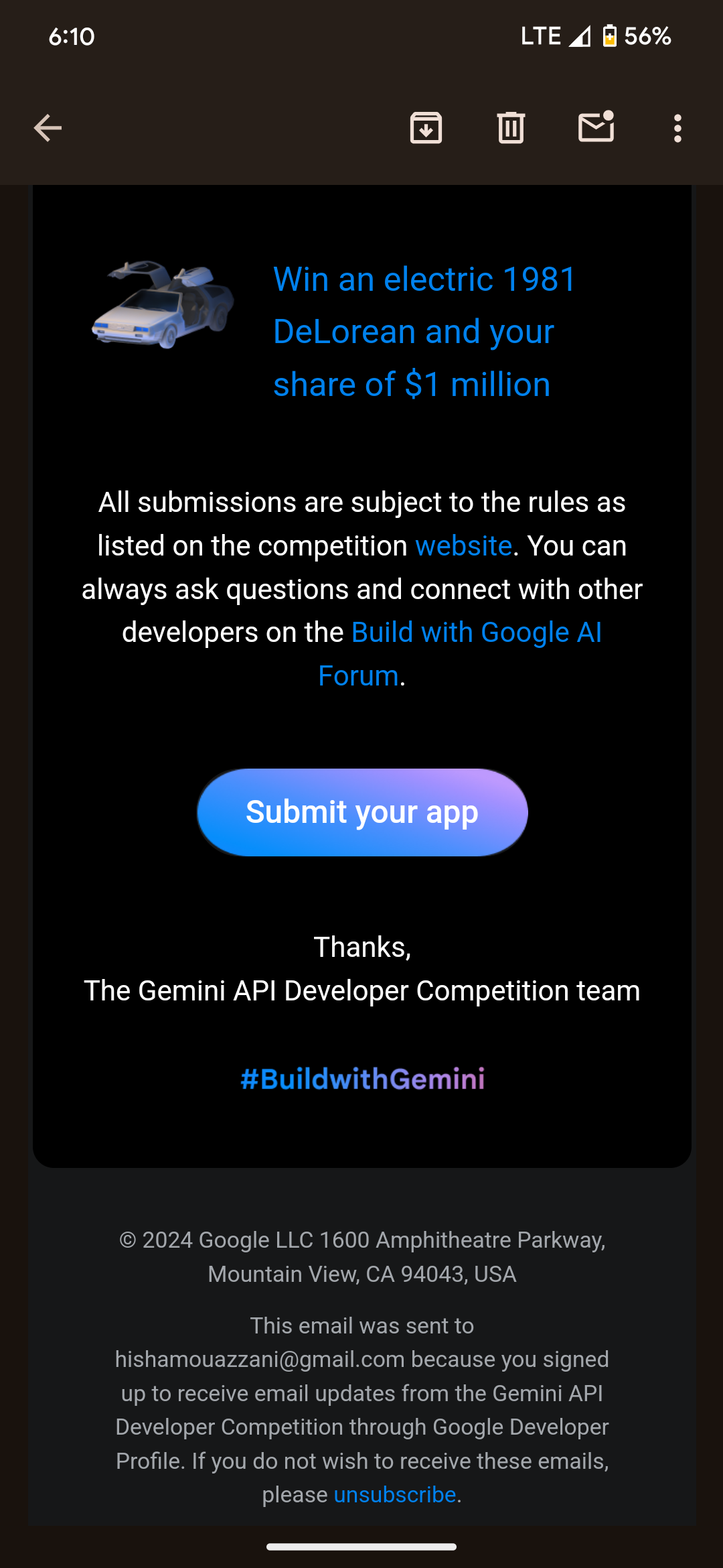 Developers Competition